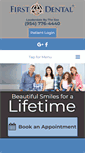 Mobile Screenshot of firstdentalonline.com